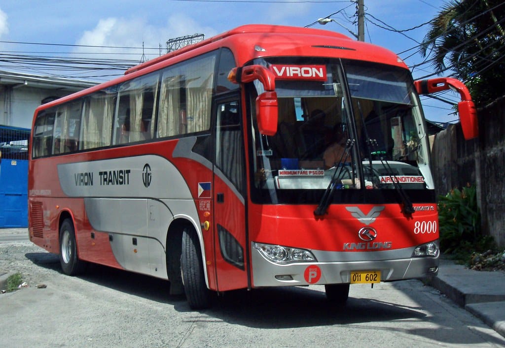 Viron Transit Bus Outside