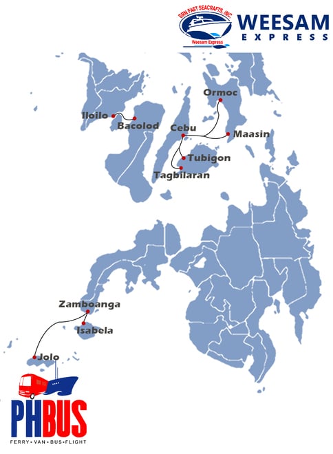 Weesam Express Destinations