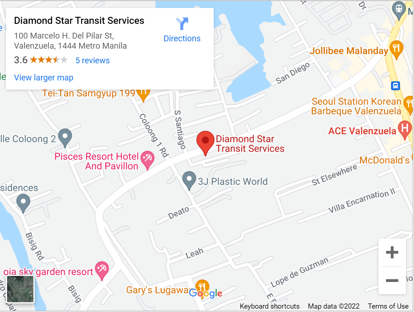 Diamond Bus Terminal Pasay