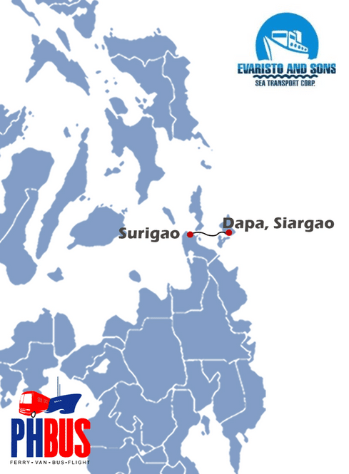 Evaristo & Sons Ferry Destinations