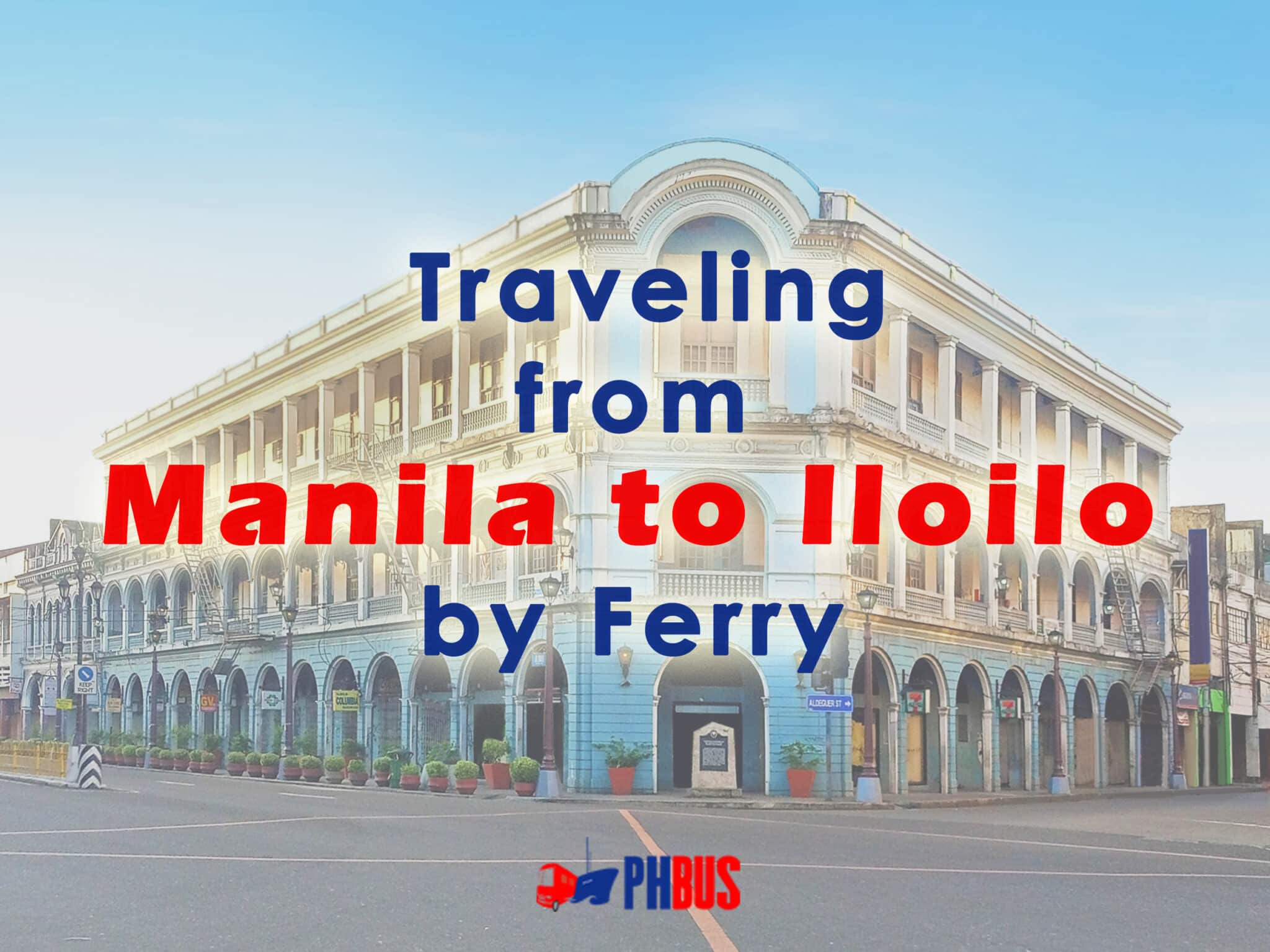 round trip ticket manila to iloilo