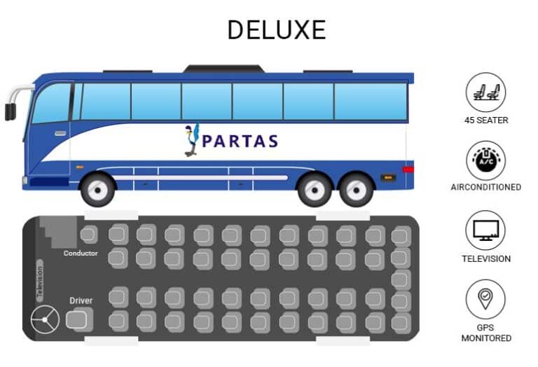 Partas Luxury Bus | Super Deluxe Bus