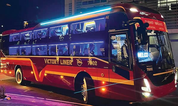 Victory Liner Royal Class Sleeper Bus Seating