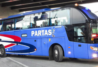 Partas Bus Outside