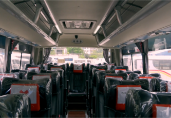 Five Star Bus Seats Inside