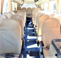 Charter Bus Inside